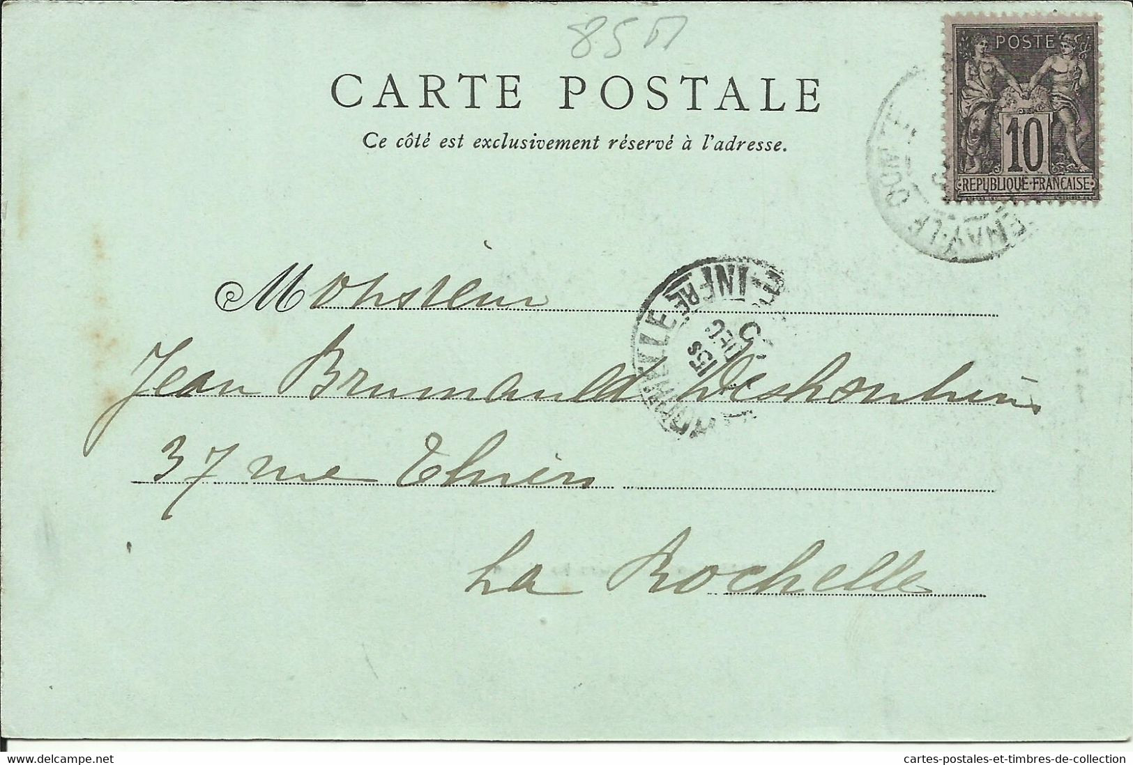 MAILLEZAIS ( Vendée ) , Château Bourloton , 1900 , Carte Précurseur - Maillezais