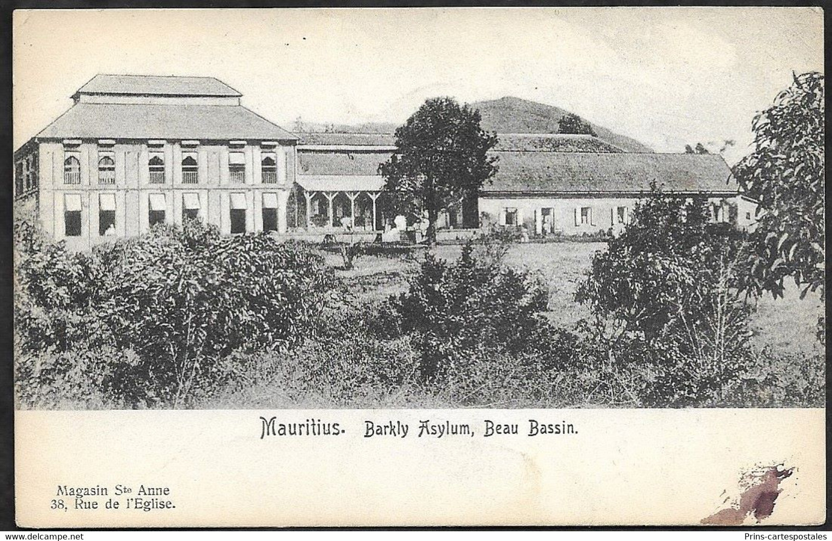 CPA Ile Maurice Barkly Asylum Beau Bassin - Mauritius