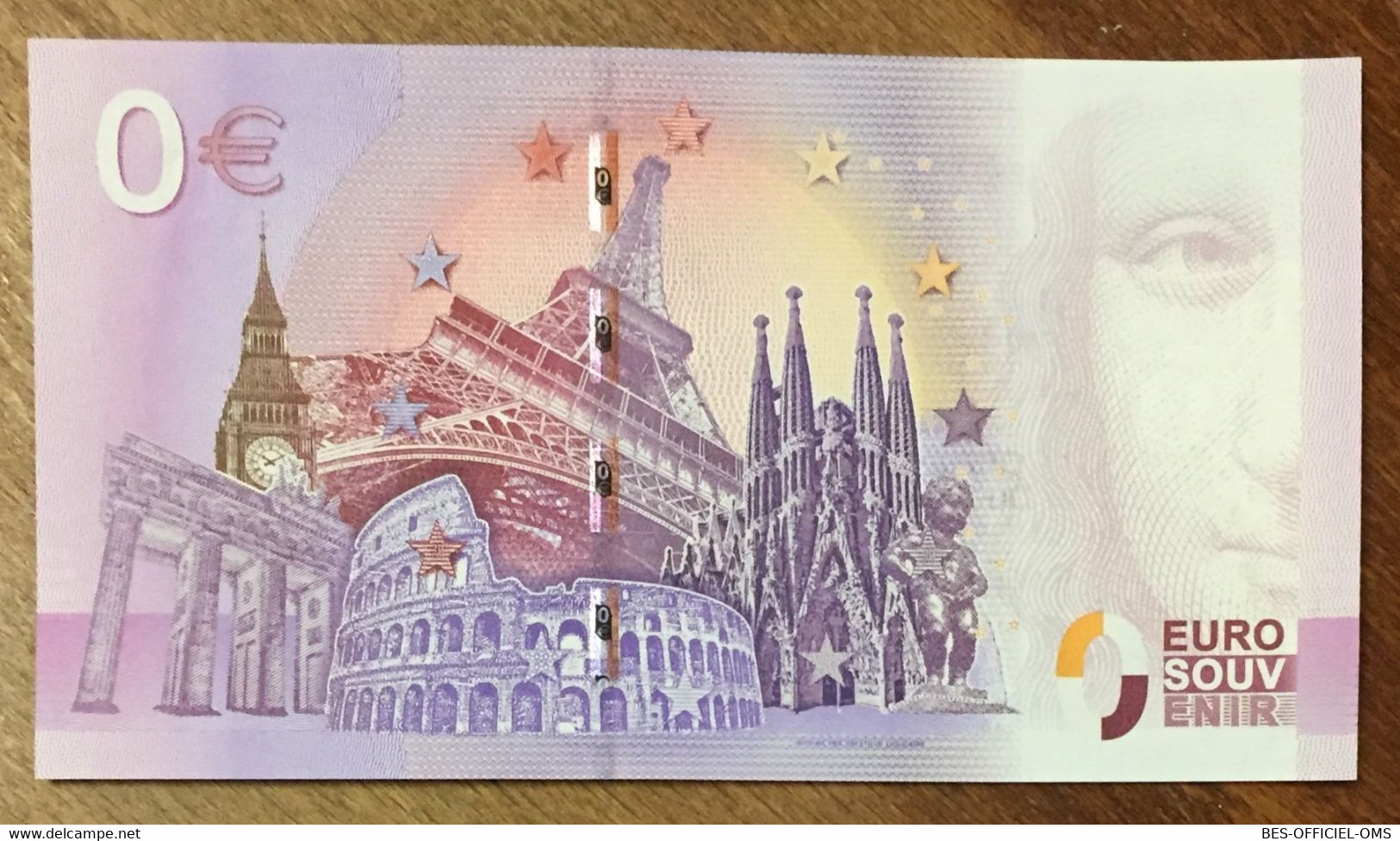 2016 BILLET 0 EURO SOUVENIR DPT 13 AUBAGNE SANTONS + TIMBRE ZERO 0 EURO SCHEIN BANKNOTE PAPER MONEY BANK - Essais Privés / Non-officiels