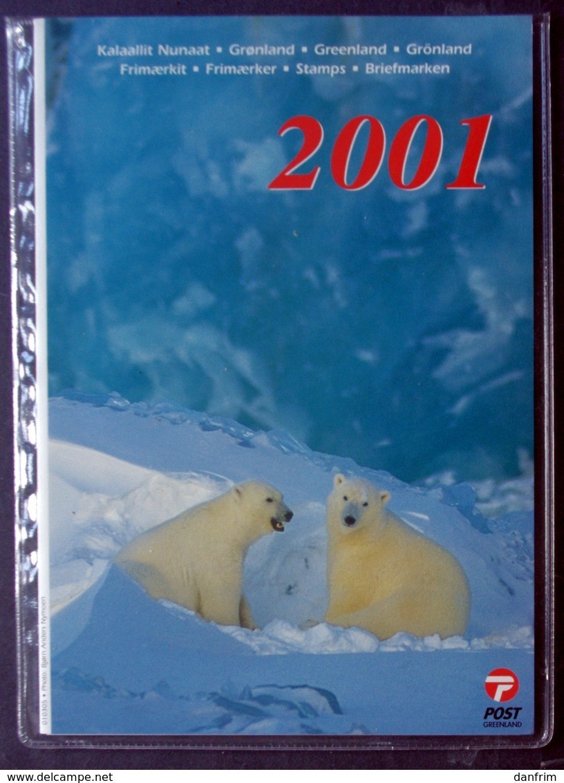 GREENLAND 2001 Year Pack  Complete Map, (**)  ( Lot Kas) - Années Complètes