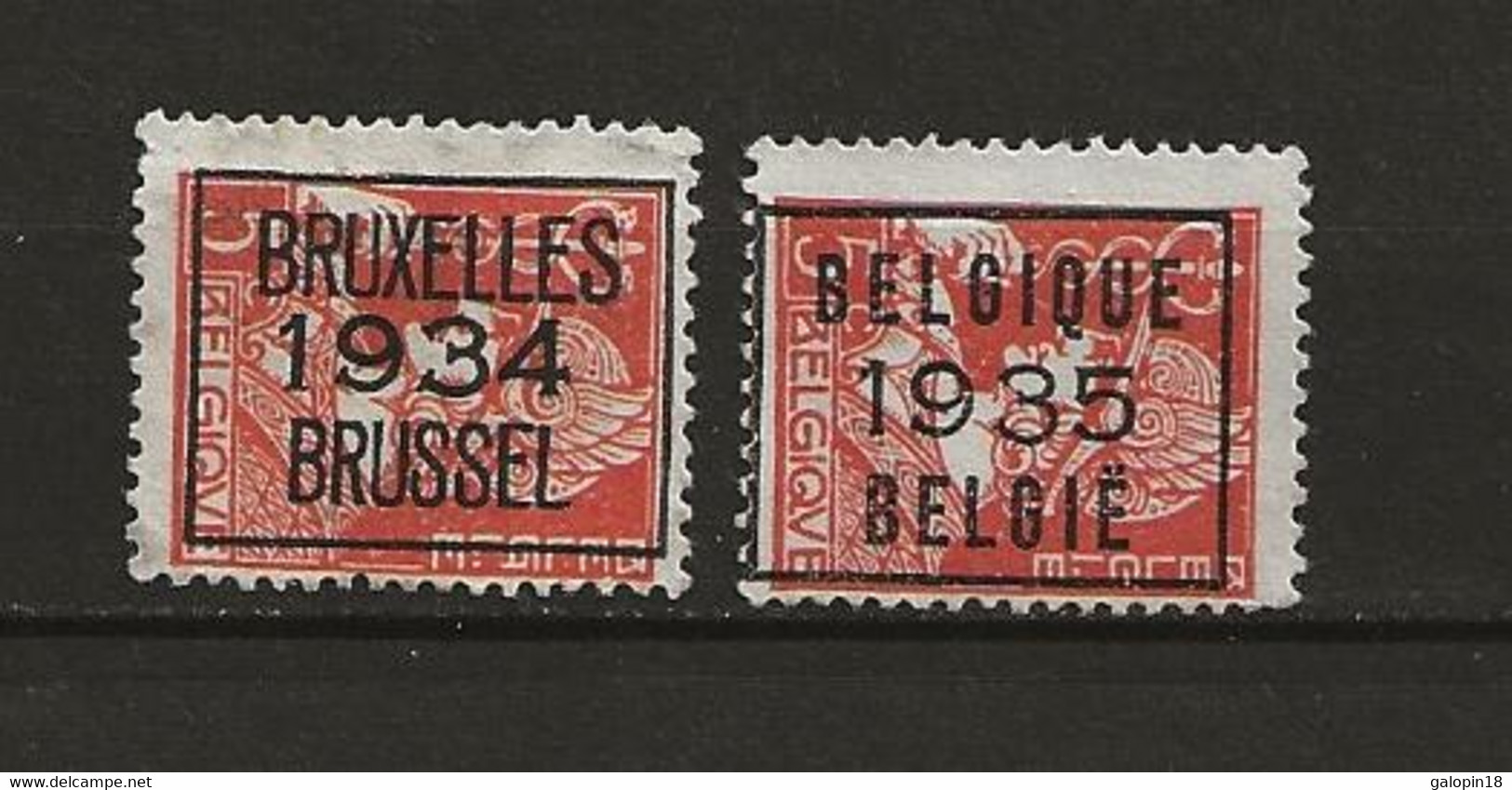Belgique Préoblitéré N° 336 2 Timbres Lot 156 - Altri & Non Classificati