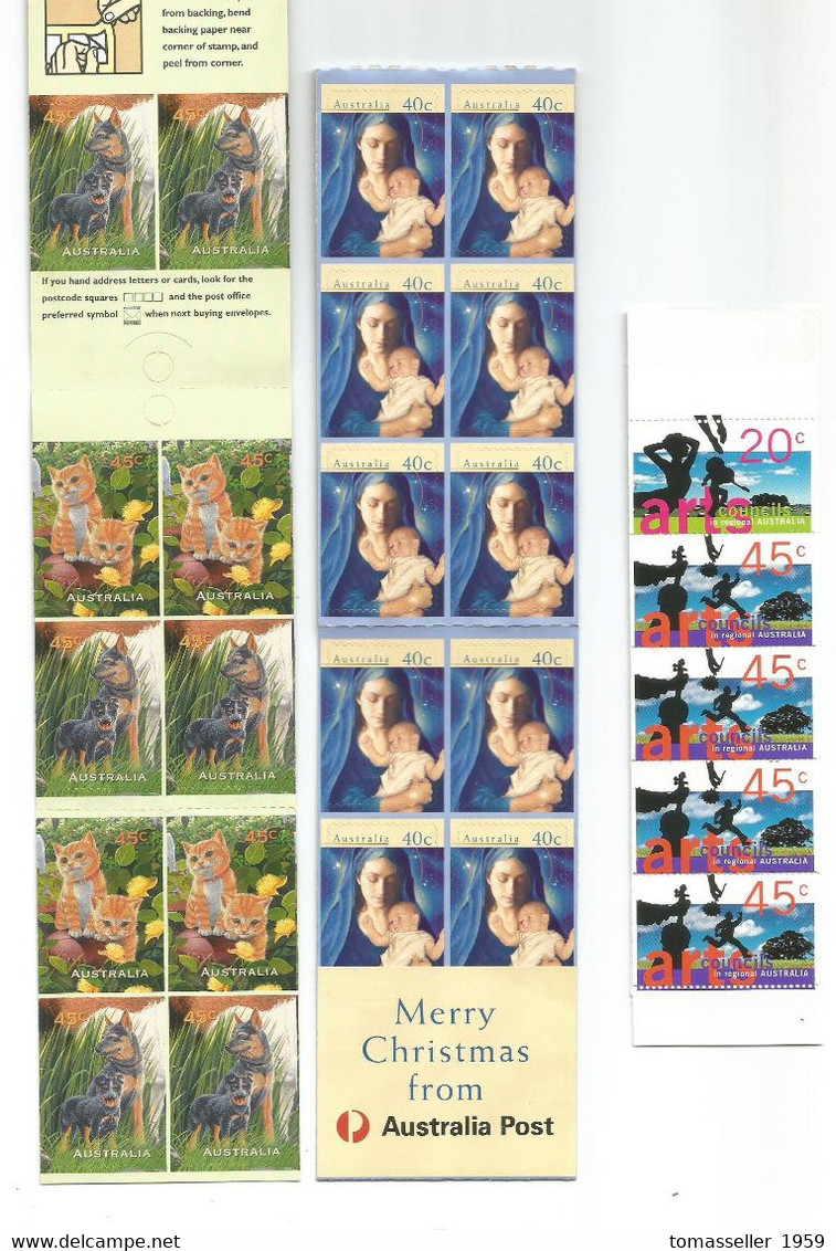 AUSTRALIA  14 !!! Complete years (1994-2007y.y.)  Almost 300 issues - stamps+m/s+book.