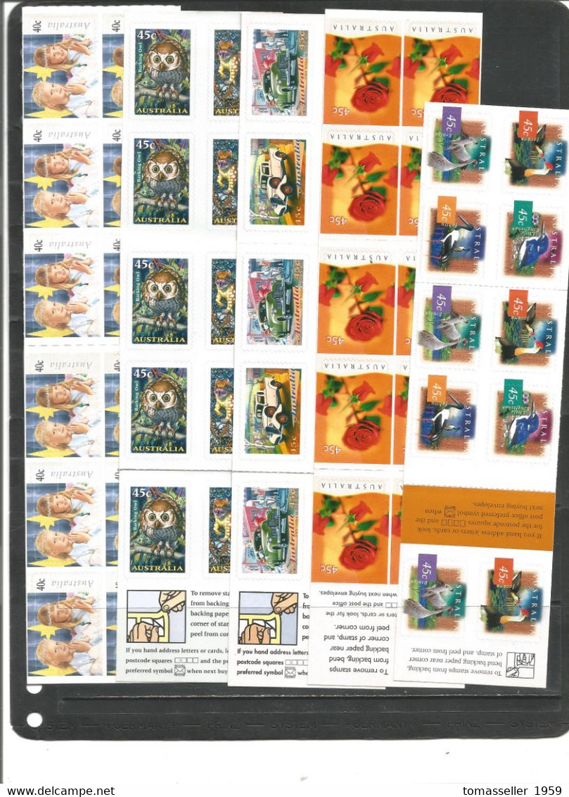 AUSTRALIA  14 !!! Complete years (1994-2007y.y.)  Almost 300 issues - stamps+m/s+book.