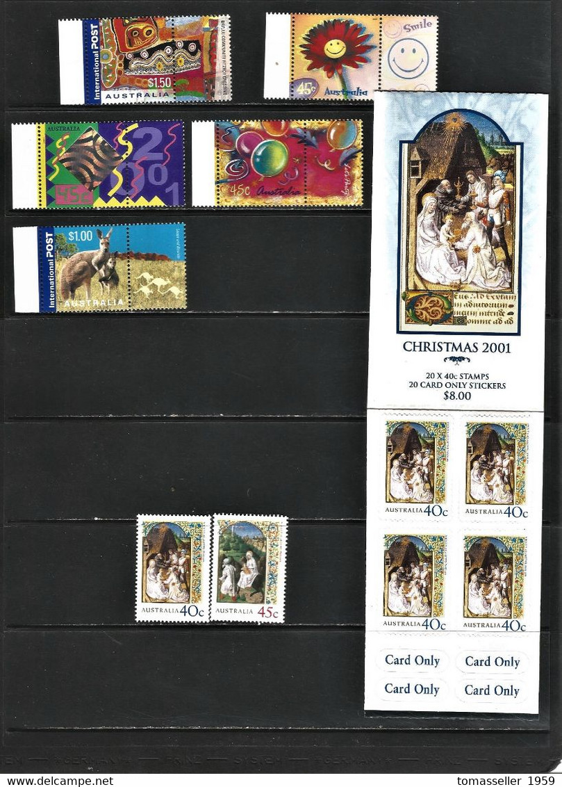 AUSTRALIA  14 !!! Complete years (1994-2007y.y.)  Almost 300 issues - stamps+m/s+book.