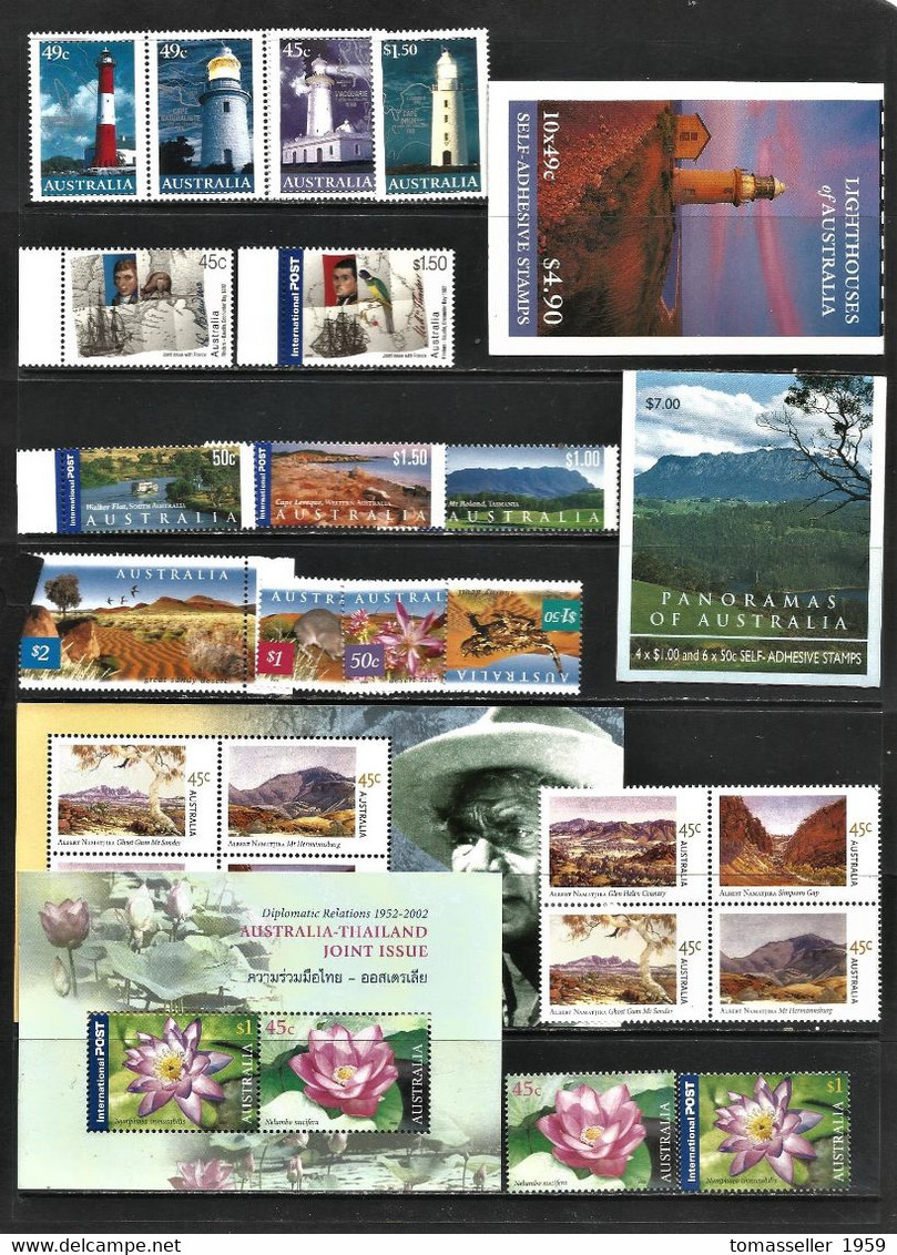 AUSTRALIA  14 !!! Complete years (1994-2007y.y.)  Almost 300 issues - stamps+m/s+book.