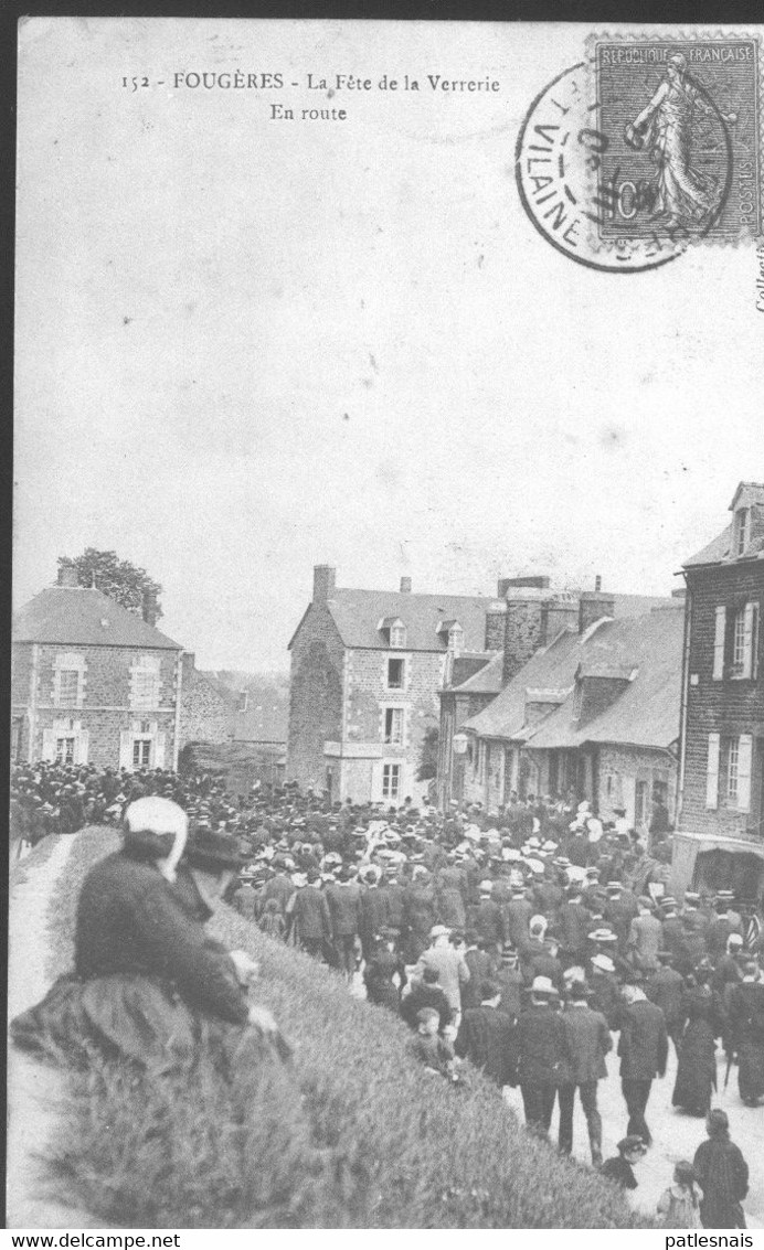 FOUGERES La Fete De La Verrerie En Route - Fougeres