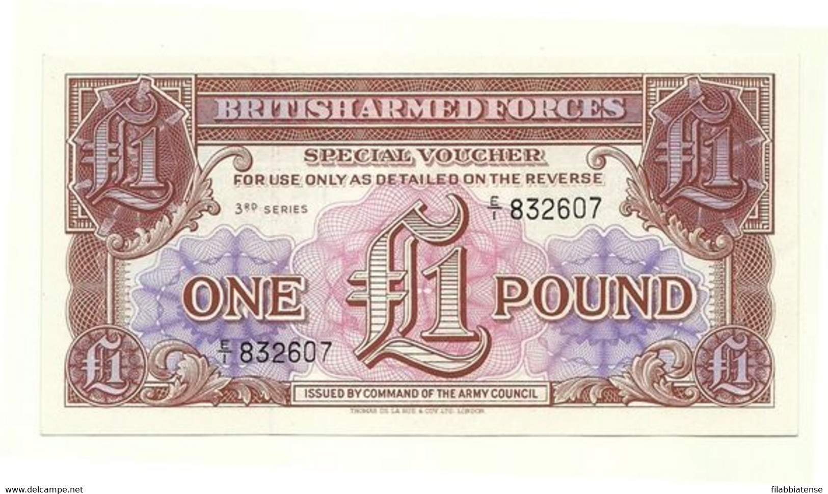 Gran Bretagna - 1 Pound 1956 - Basi Militari    ++++++ - Otros – Europa