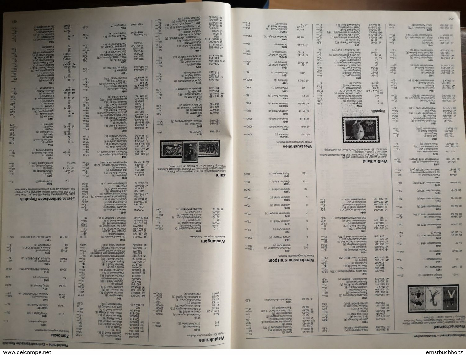 Briefmarkenkatalog Borek Ganze Welt 1996 Alle Länder Von Mi.Nr.1 An - Kataloge