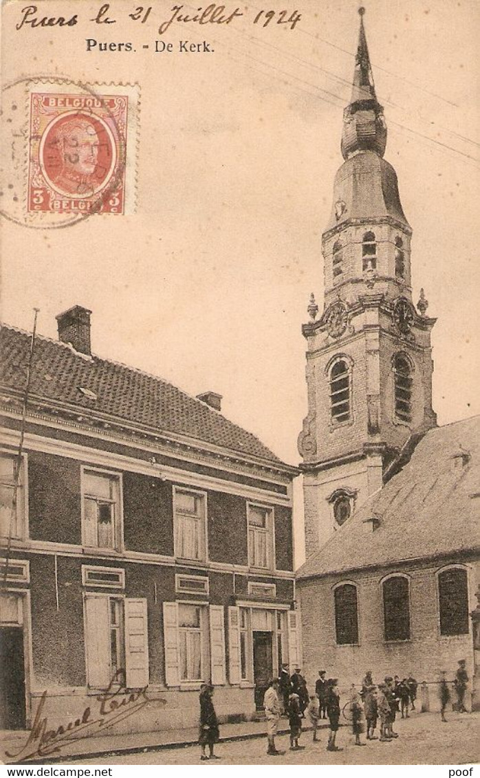 Puers / Puurs : De Kerk 1924 - Puurs