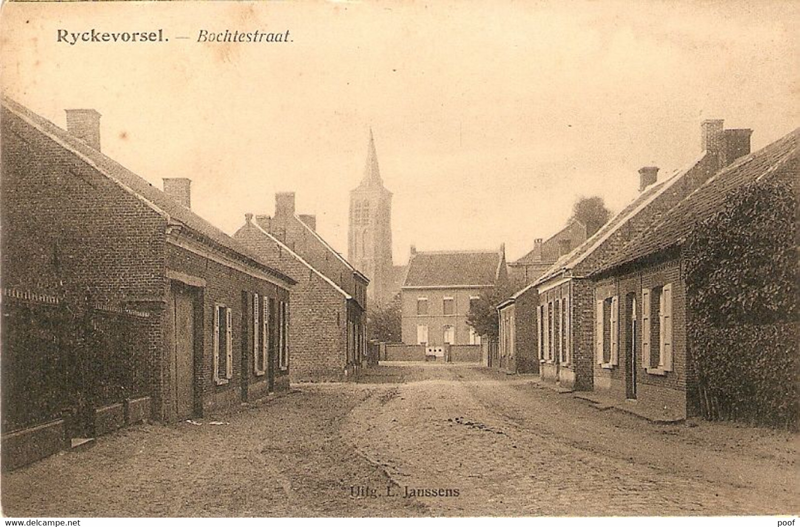 Rijkevorsel / Ryckvorsel : Bochtestraat ( Bochtenstraat) 1926 - Rijkevorsel