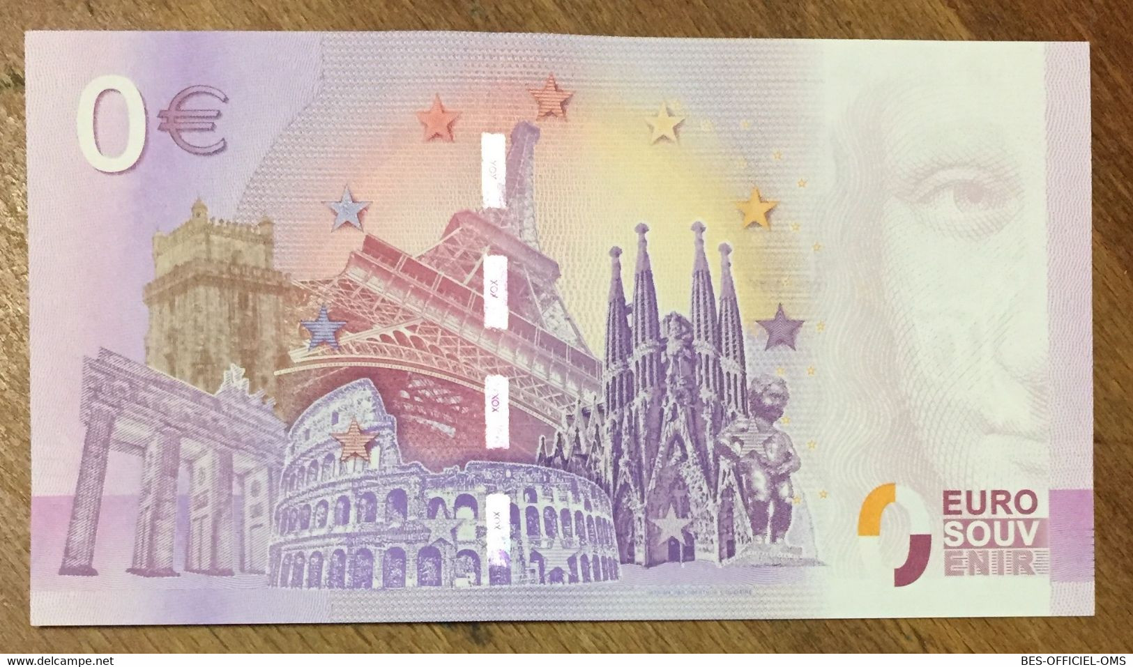 2017 BILLET 0 EURO SOUVENIR ALLEMAGNE DEUTSCHLAND UNESCO-WELTKULTURERBE WARTBURG ZERO 0 EURO SCHEIN BANKNOTE PAPER MONEY - [17] Vals & Specimens