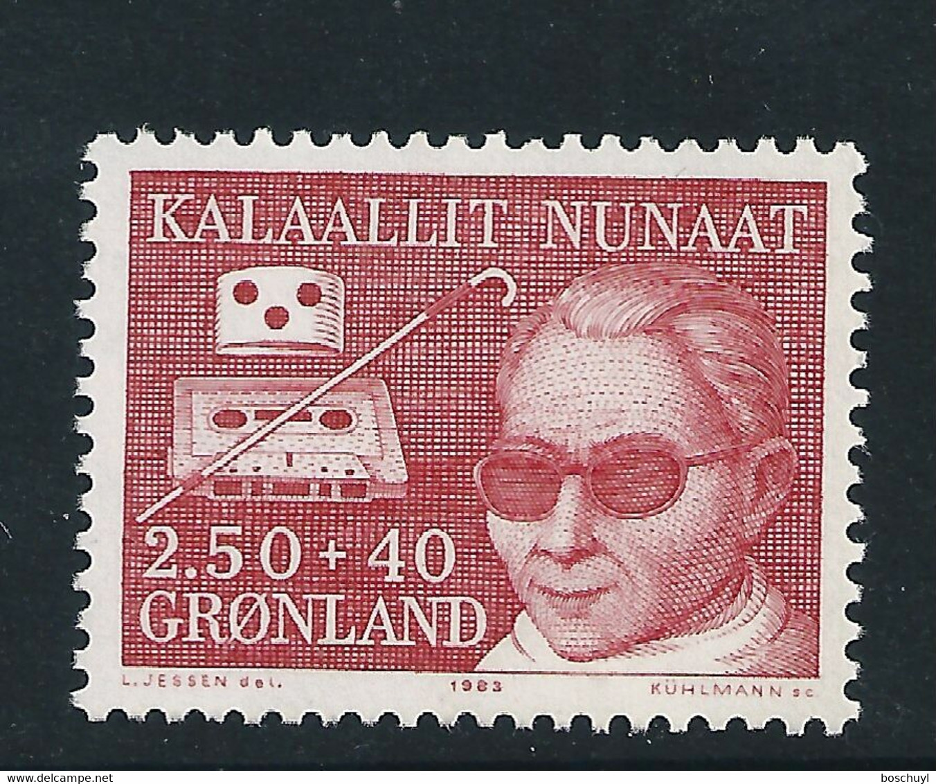 Greenland, 1983, Blindness, MNH, Michel 142 - Sonstige & Ohne Zuordnung