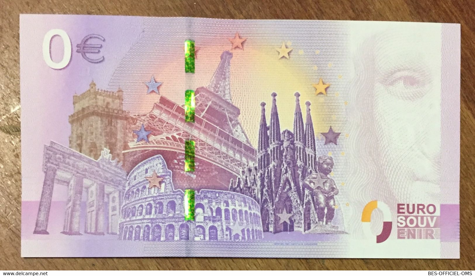 2017 BILLET 0 EURO SOUVENIR ALLEMAGNE DEUTSCHLAND AFFENBERG SALEM SINGES ZERO 0 EURO SCHEIN BANKNOTE PAPER MONEY - [17] Falsos & Especimenes