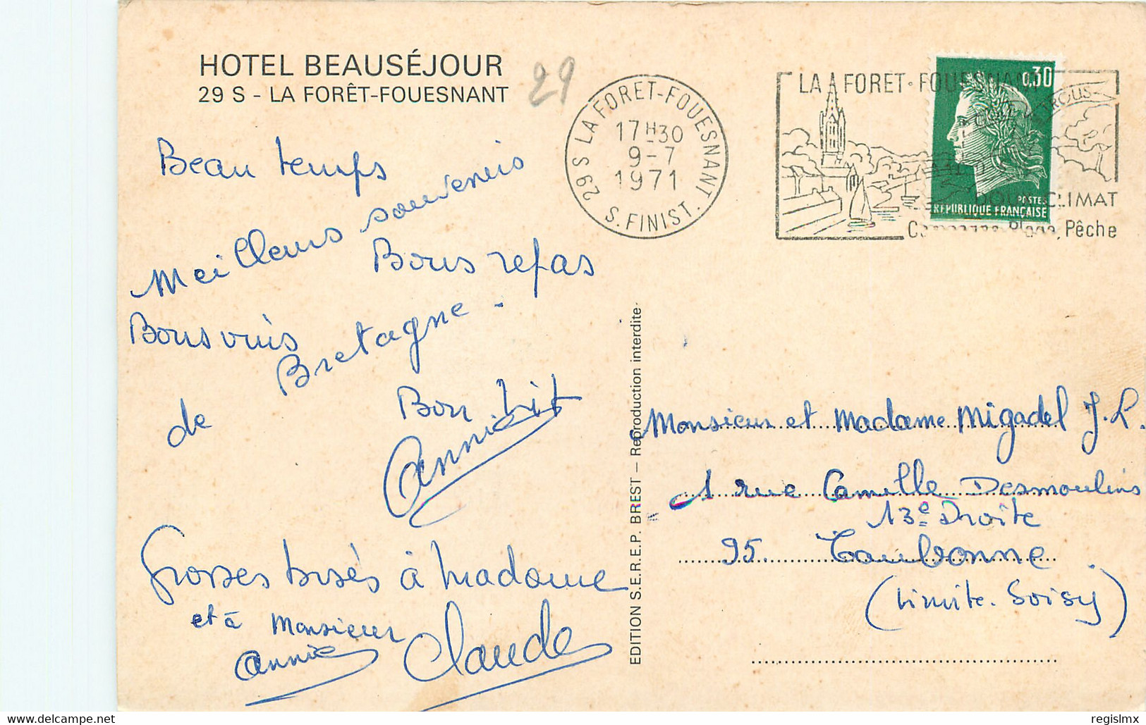 29-FOUESNANT-N°304-C/0051 - Fouesnant