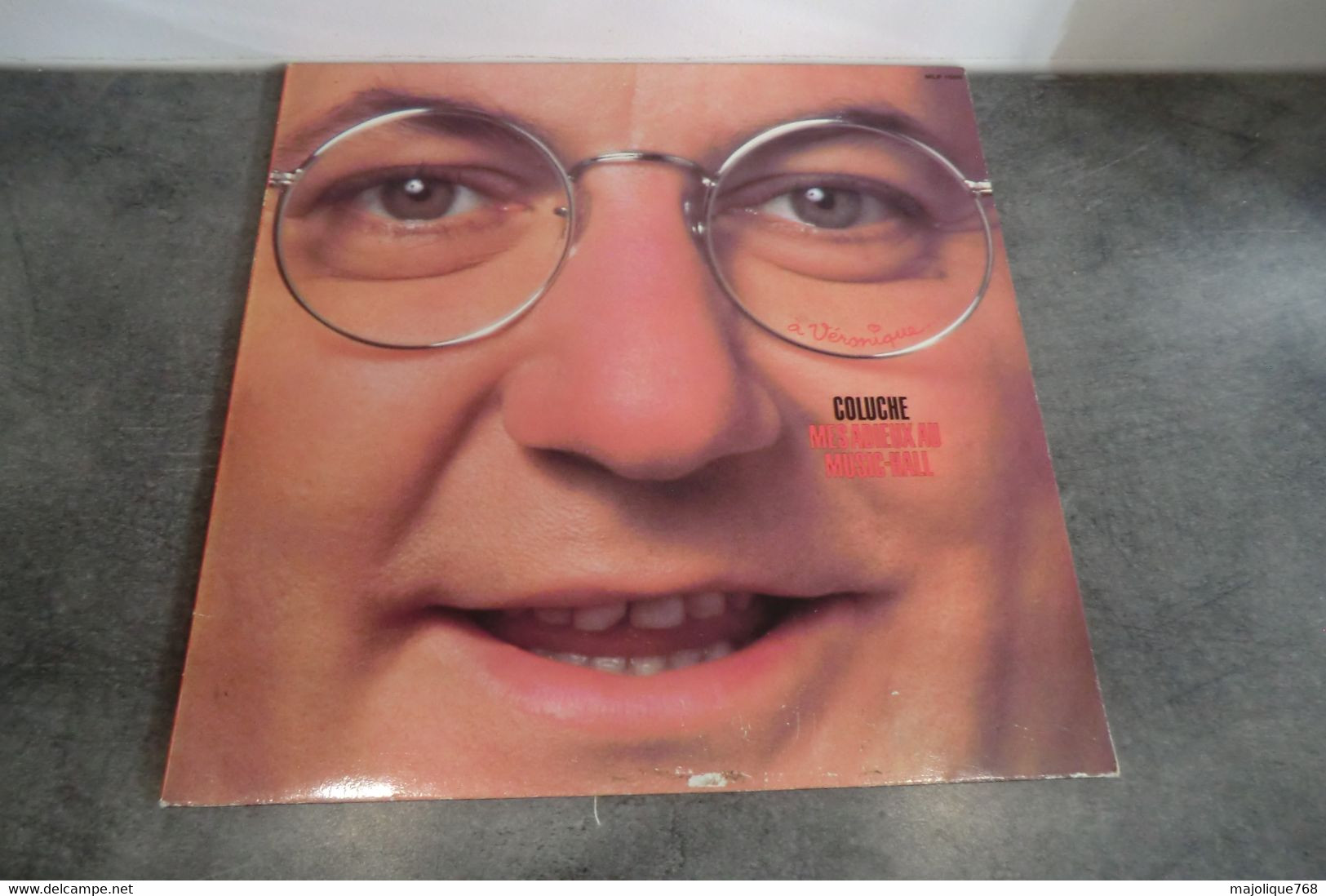 Disque - Coluche - Mes Adieux Au Music-hall -RCA MLP 1006 - France 1980 - Comiques, Cabaret