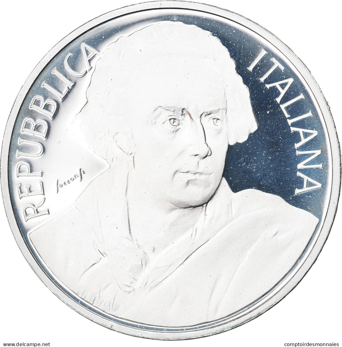 Monnaie, Italie, 1000 Lire, 1999, Rome, Proof, FDC, Argent, KM:221 - 1 000 Liras