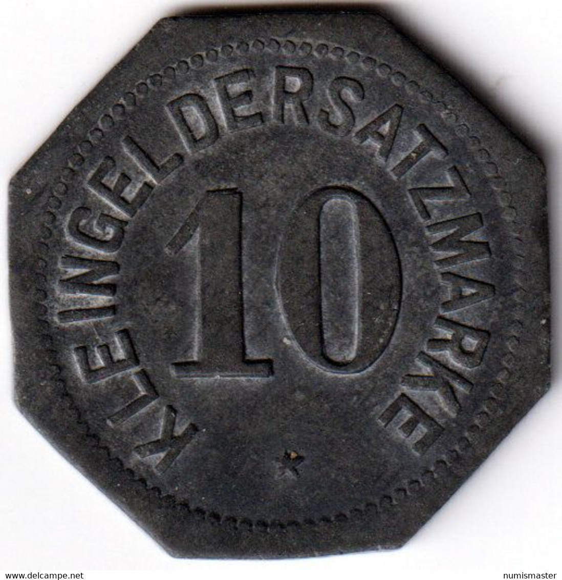 STADTENOTGELD , REGENSBURG , 10 PFENNIG N.D. - Other & Unclassified