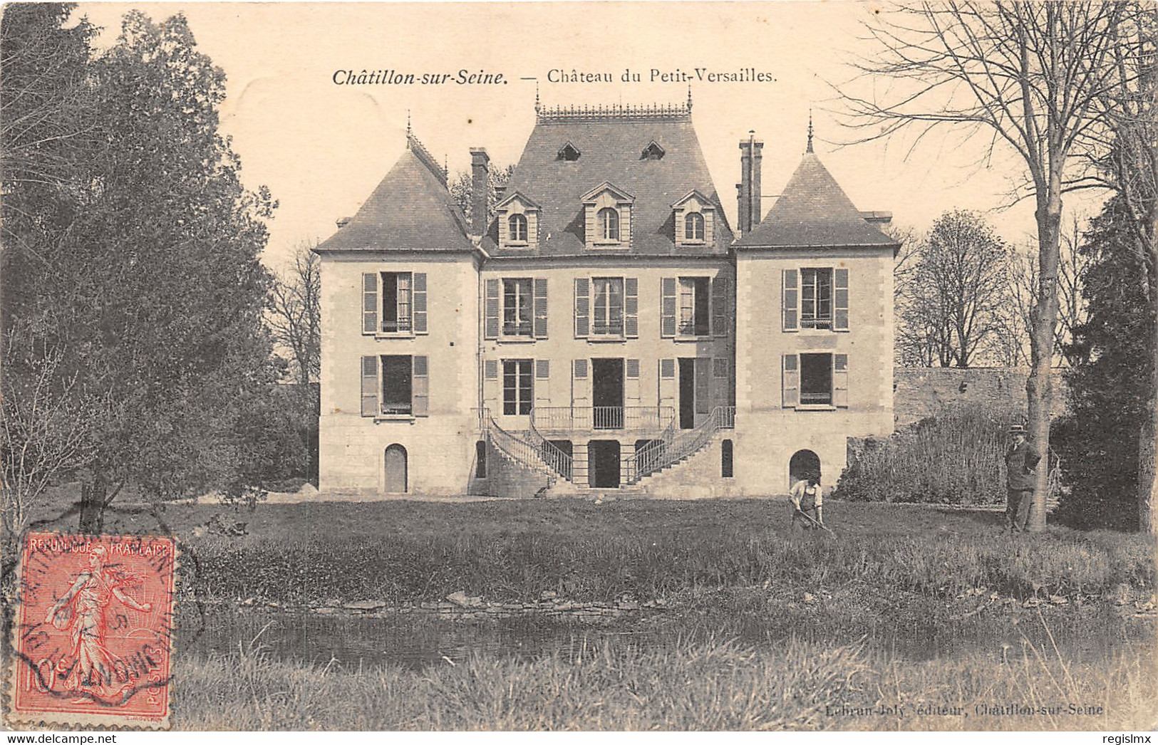 21-CHATILLON SUR SEINE-CHÂTEAU DU PETIT VERSAILLES-N°327-C/0211 - Chatillon Sur Seine