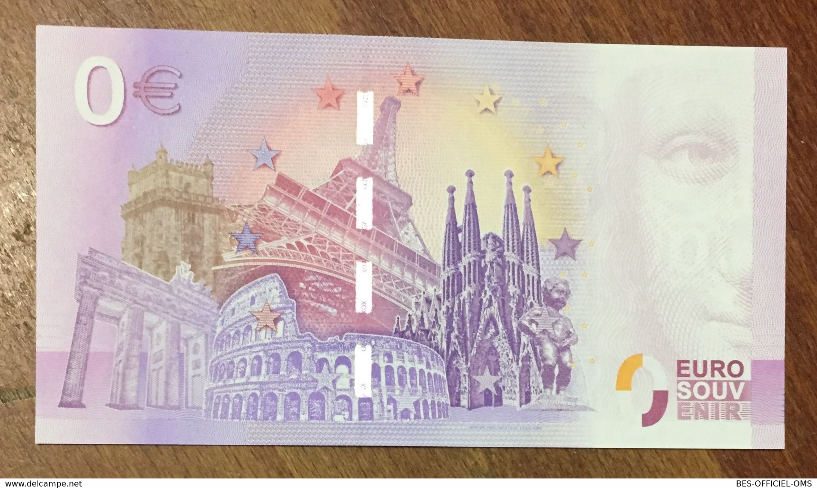 2017 BILLET 0 EURO SOUVENIR ALLEMAGNE DEUTSCHLAND FRANKFURT - RÖMERBERG ZERO 0 EURO SCHEIN BANKNOTE PAPER MONEY - [17] Falsos & Especimenes