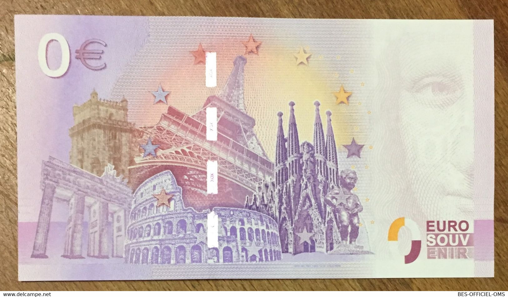 2017 BILLET 0 EURO SOUVENIR ALLEMAGNE DEUTSCHLAND LUISENHÜTTE BALVE-WOCKLUM ZERO 0 EURO SCHEIN BANKNOTE PAPER MONEY - [17] Fakes & Specimens