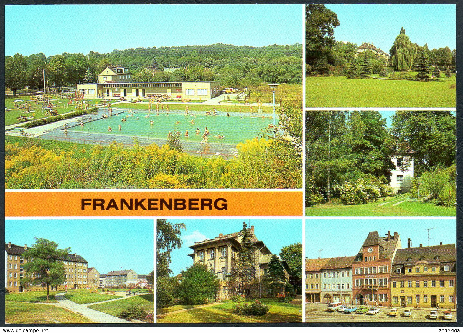 E2251 - TOP Frankenberg Freiberg - Reichenbach Verlag DDR - Frankenberg