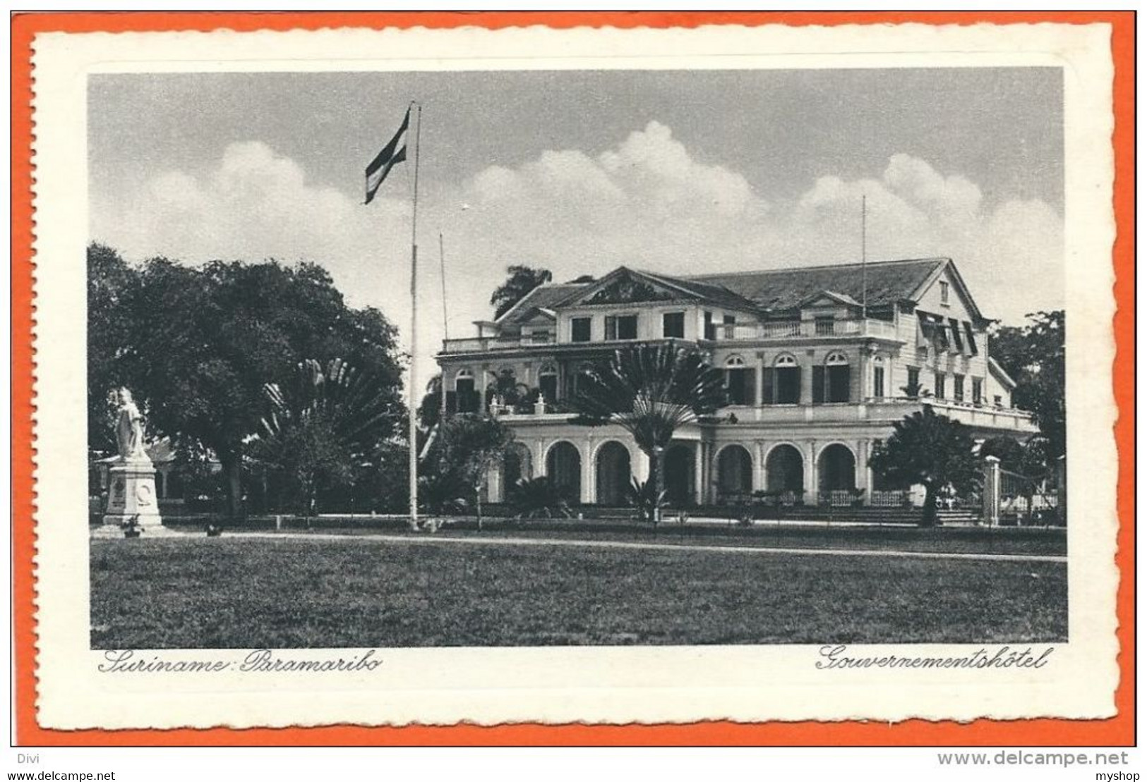 E049, * SURINAM  * SURINAME, PARAMARIBO * GOVERNMENTS HOTEL *   UNUSED - Surinam