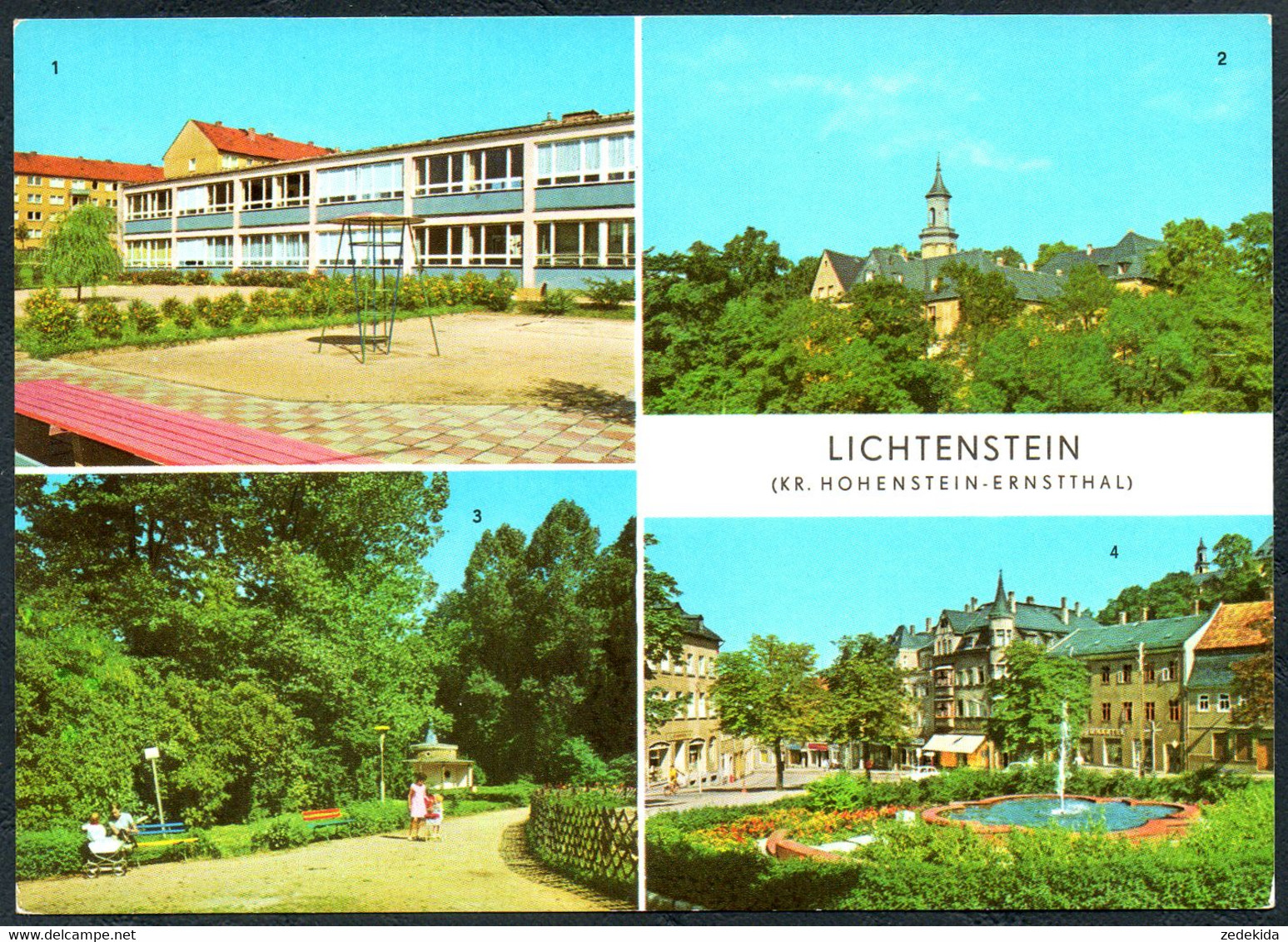 E2286 - TOP Lichtenstein Kindergarten Neubaugebiet - Bild Und Heimat Reichenbach - Lichtenstein