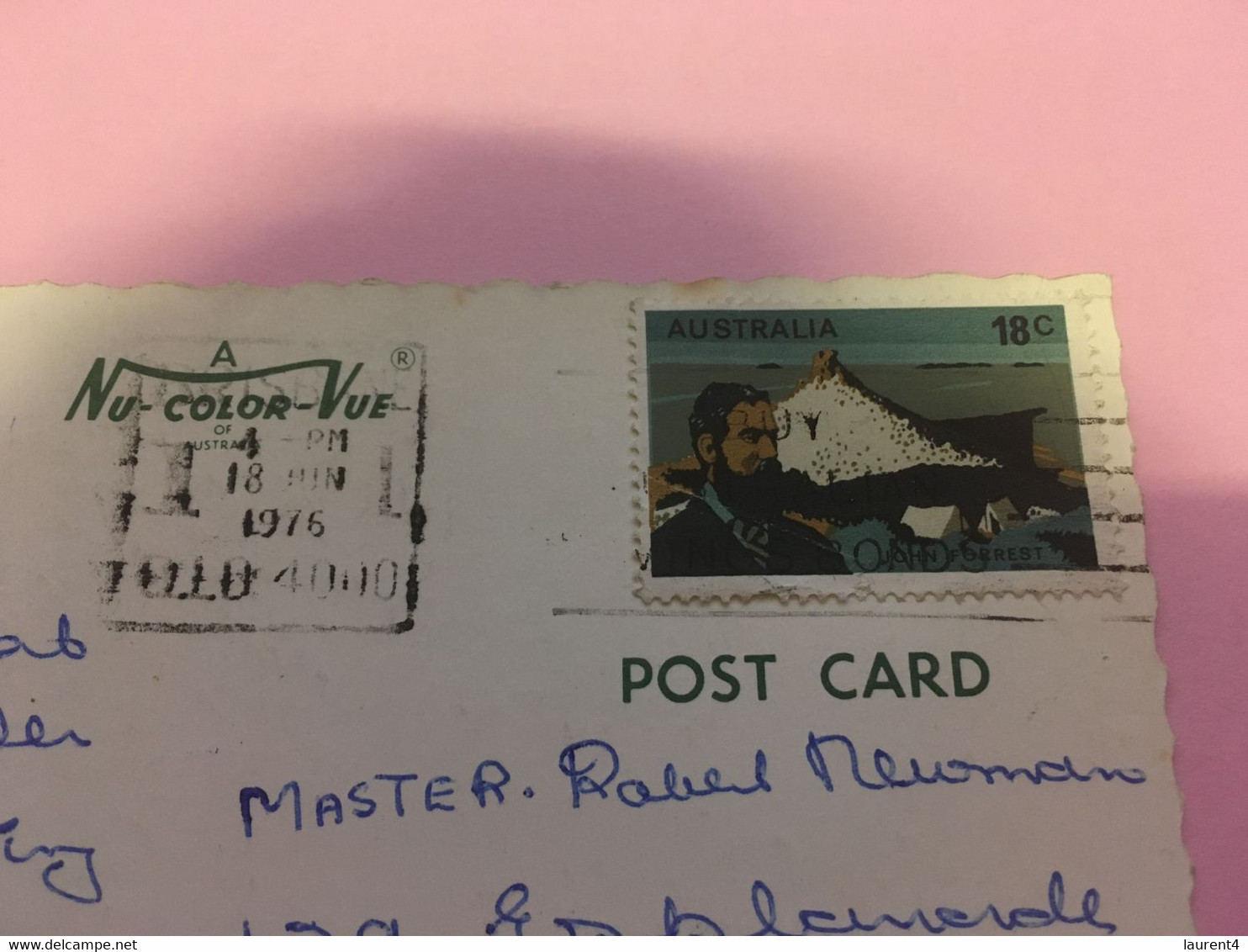 (R 22) Australia - NSW - Broken Hill District Hospital (with Explorer Stamp) Posted In 1976 (BH38) - Broken Hill