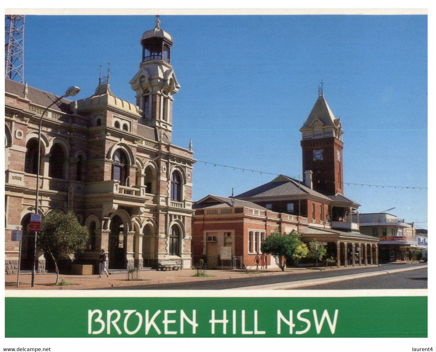 (R 22) Australia - NSW - Broken Hill Town Hall & Post Office (11BH061) - Broken Hill