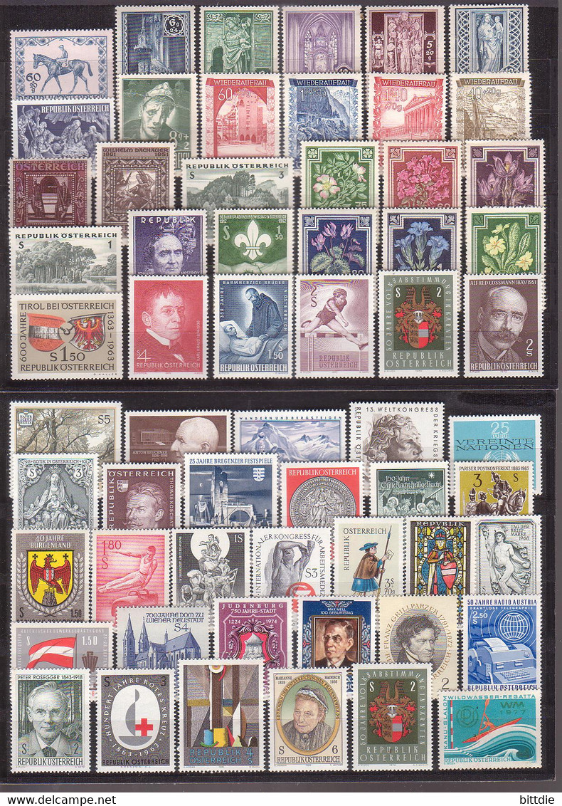 Österreich SM-Lot I , Xx , Postfrisch  (5144) - Otros & Sin Clasificación