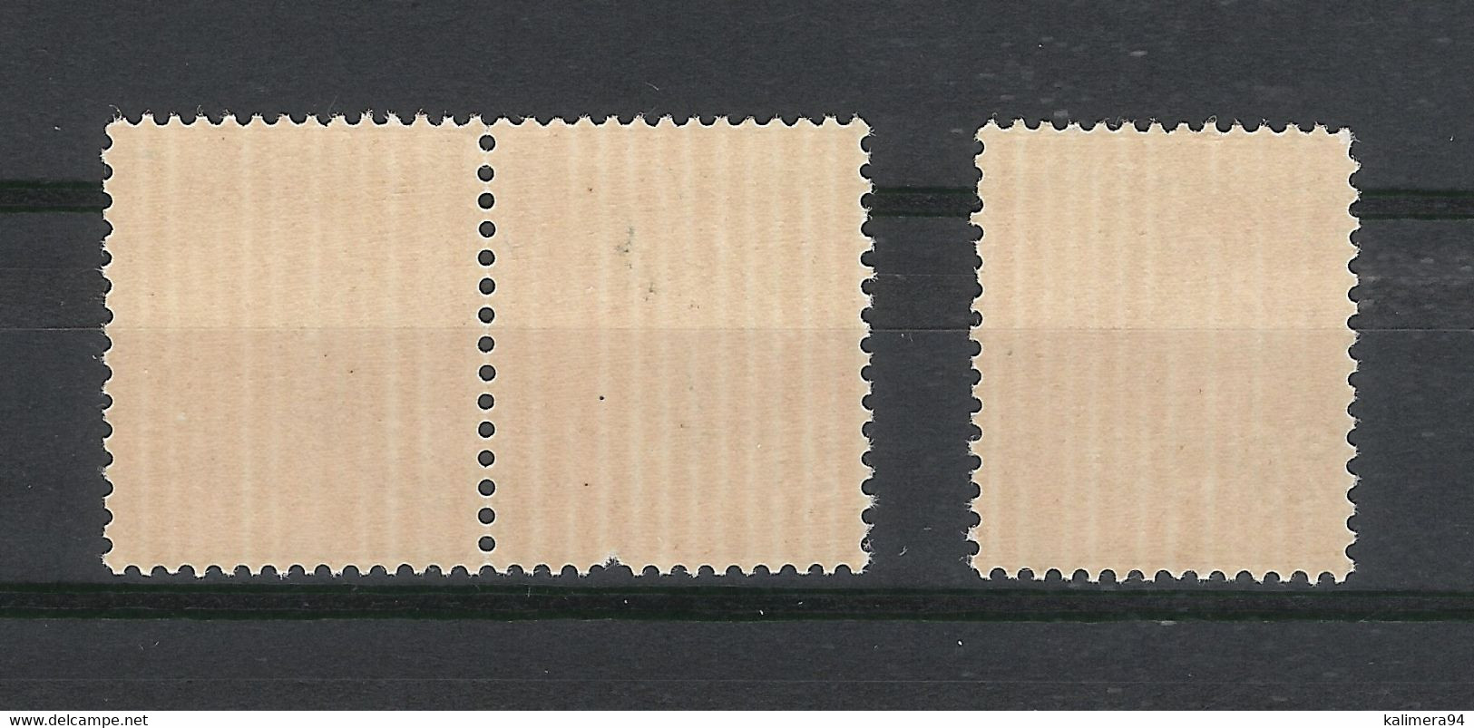 Y. & T.  N° 235  /  Variété De Coloris Sur 3 Timbres  /  Type SEMEUSE Fond Plein ( Couleur Jaune-orange Très Clair ) - Unused Stamps