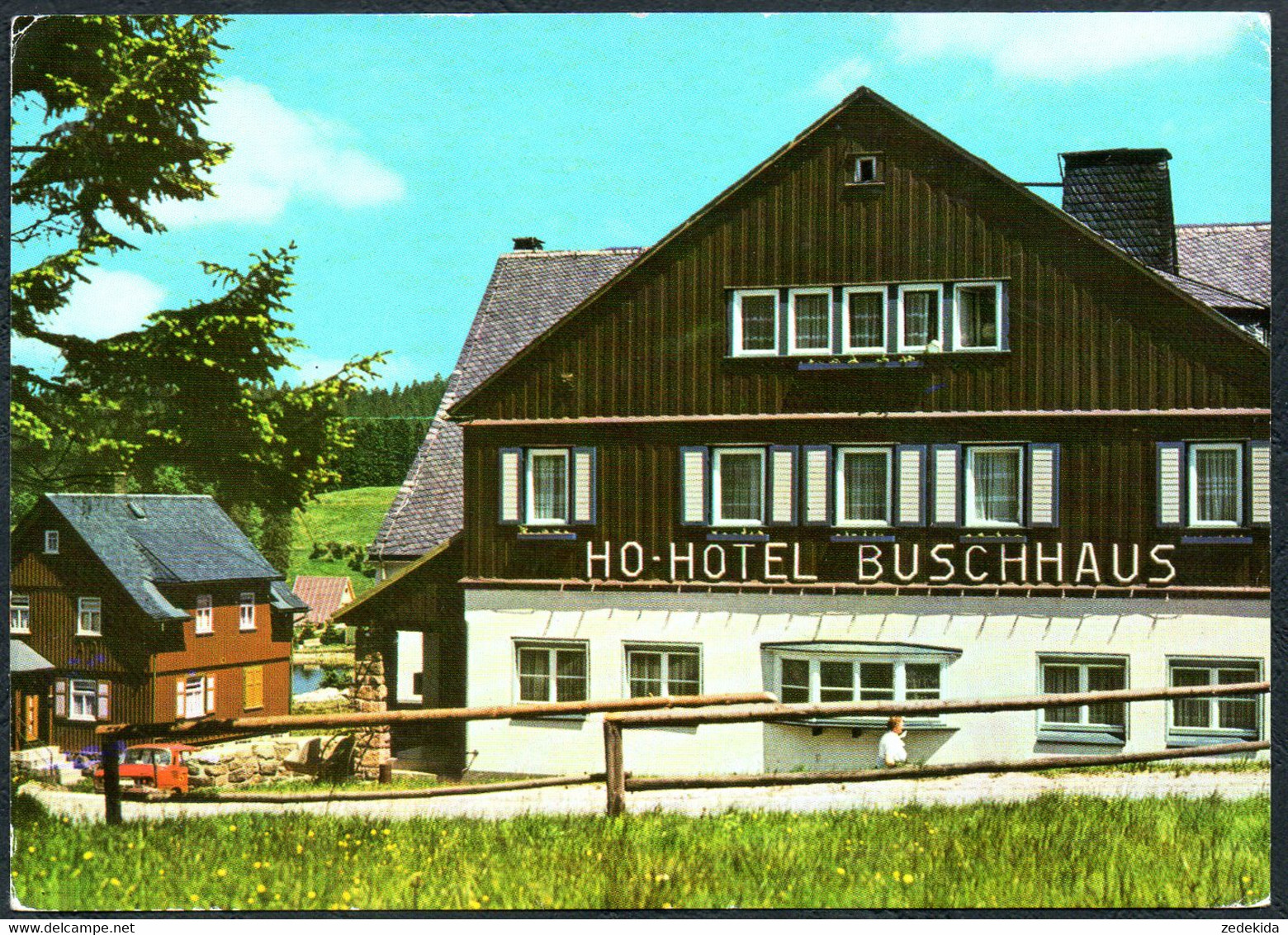 E2293 - Mühlleithen HO Hotel Buschhaus - Bild Und Heimat Reichenbach - Vogtland