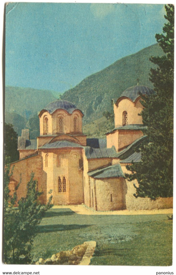 PEĆ KOSOVO - SERBIA, MANASTIR MONASTERY, ORTHODOX CHURCH DEČANI - Kosovo