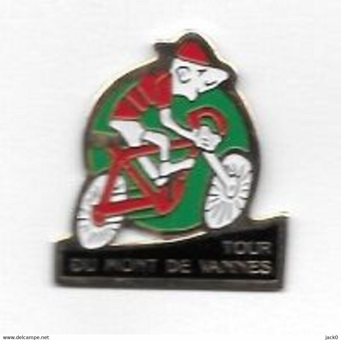 Pin's  Ville, Sport  Cyclisme  TOUR  DU  MONT  DE  VANNES  ( 56 ) - Cyclisme