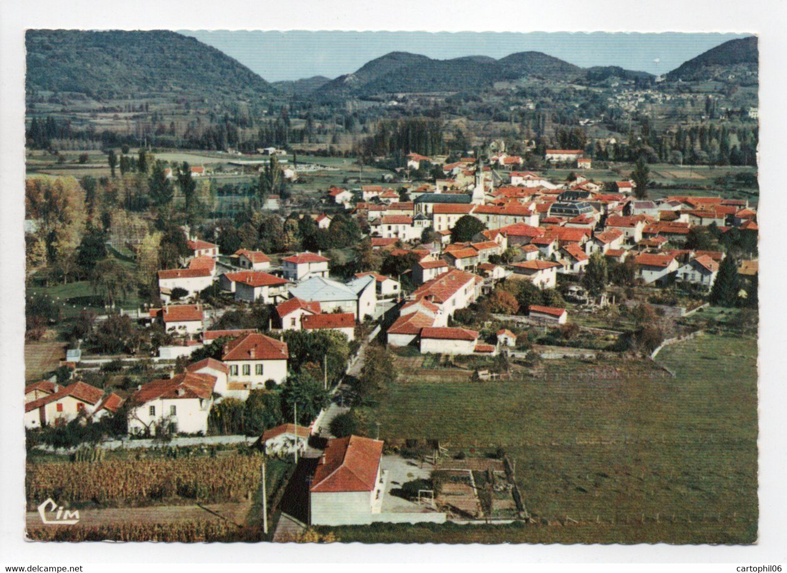 - CPSM LOURES-BAROUSSE (65) - Vue Générale Aérienne - Photo CIM 91-56 - - Other & Unclassified