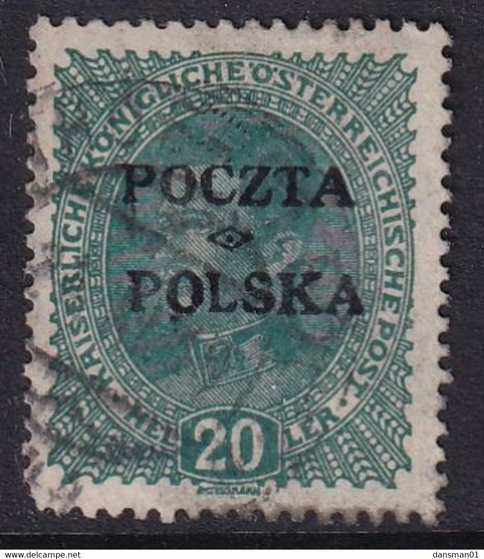 POLAND 1919 Krakow Fi 36 Used Forgery - Neufs