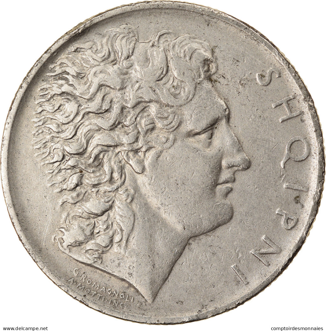 Monnaie, Albania, Lek, 1926, Rome, TTB, Nickel, KM:5 - Albania