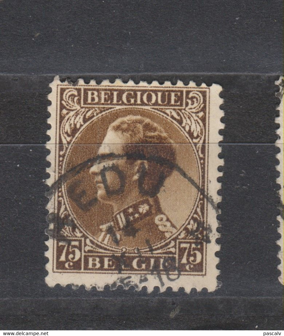 COB 402 Oblitération Centrale Relais étoile Sterstempel REDU - 1934-1935 Léopold III