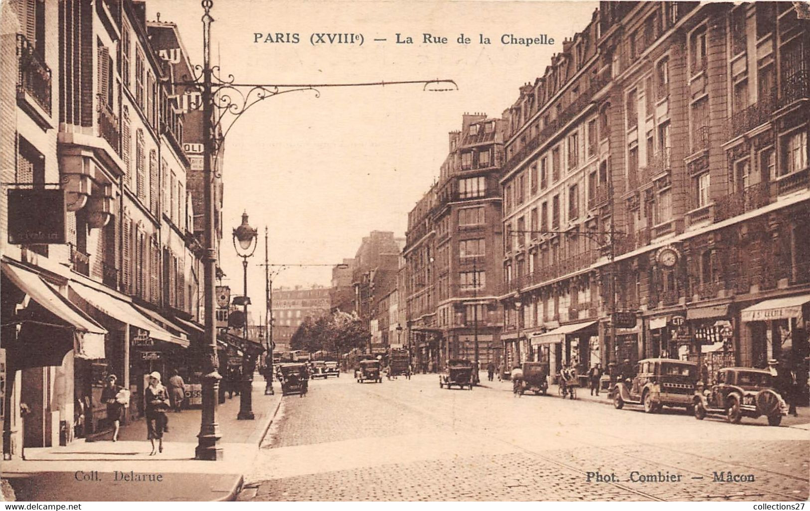 PARIS-75018-LA RUE DE LA CHAPELLE - Arrondissement: 18