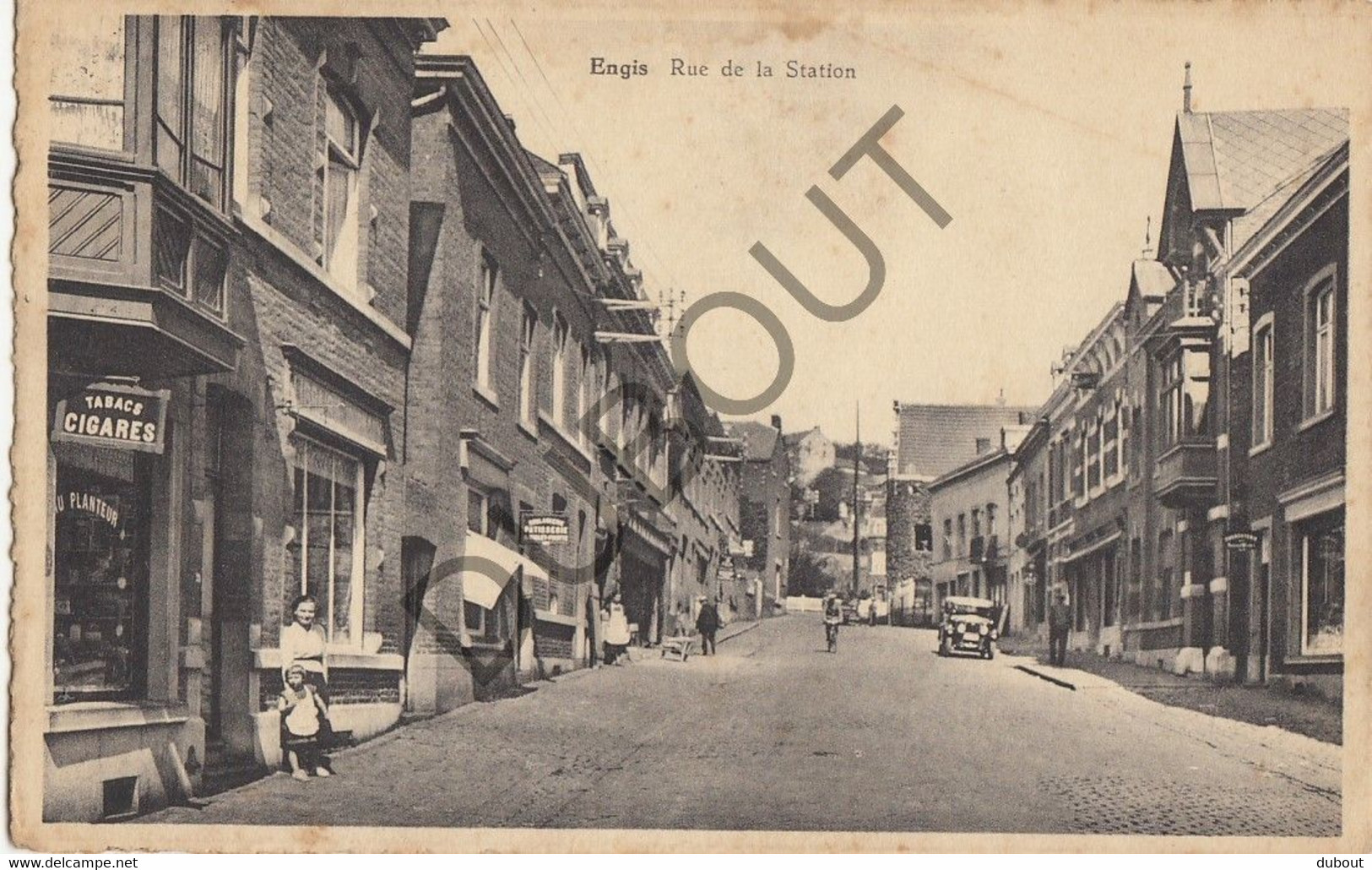 Postkaart-Carte Postale - ENGIS Rue De La Station (B739) - Engis
