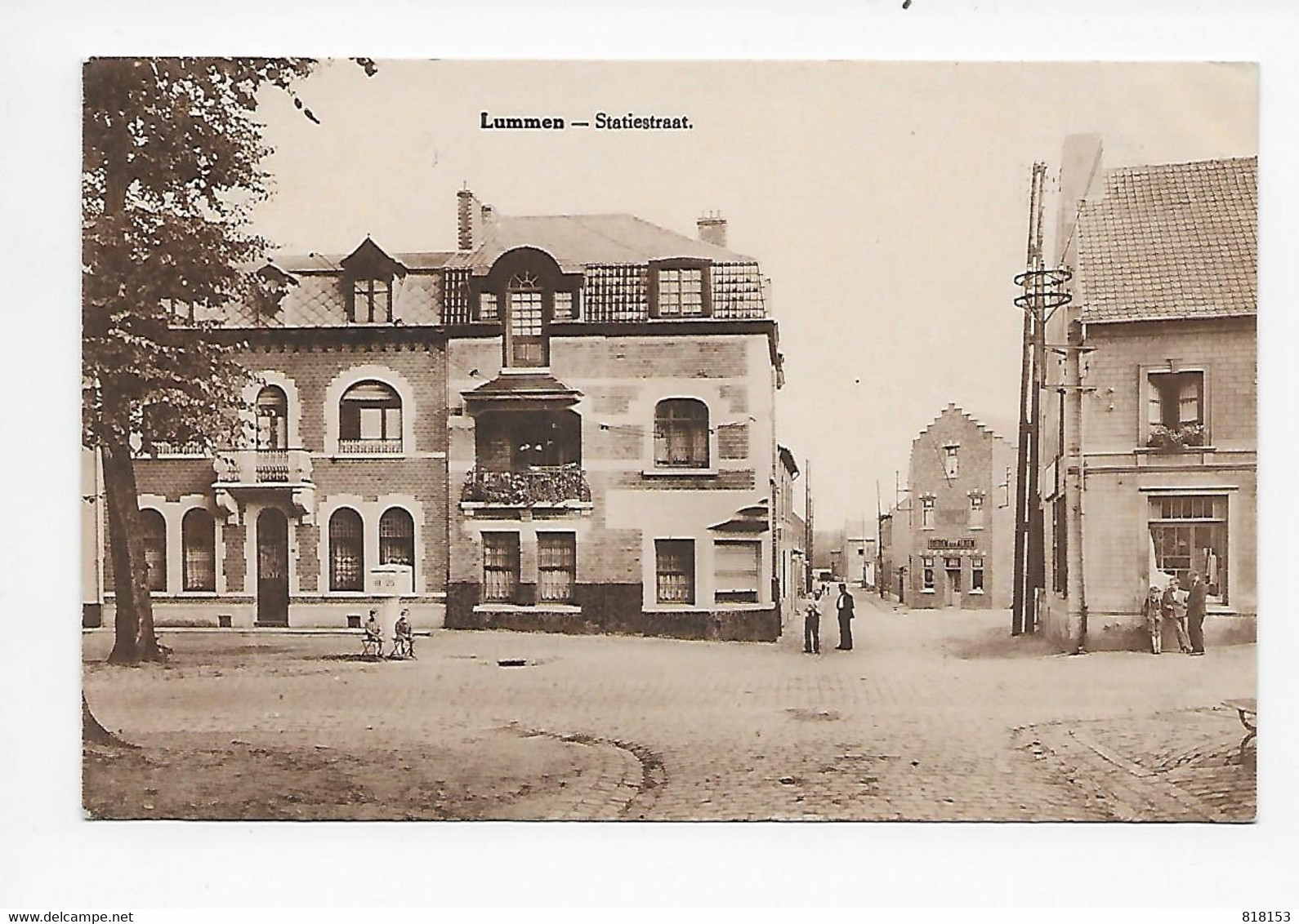 Lummen  -  Statiestraat  1937 - Lummen