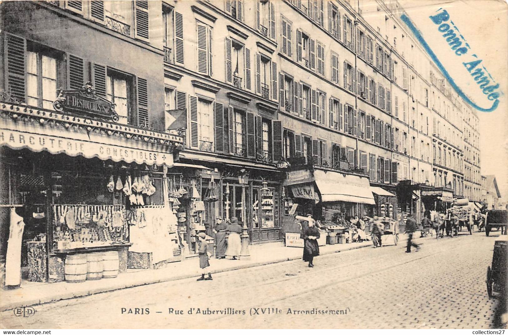 PARIS-75018-RUE D'AUBERVILLIERS - Arrondissement: 18