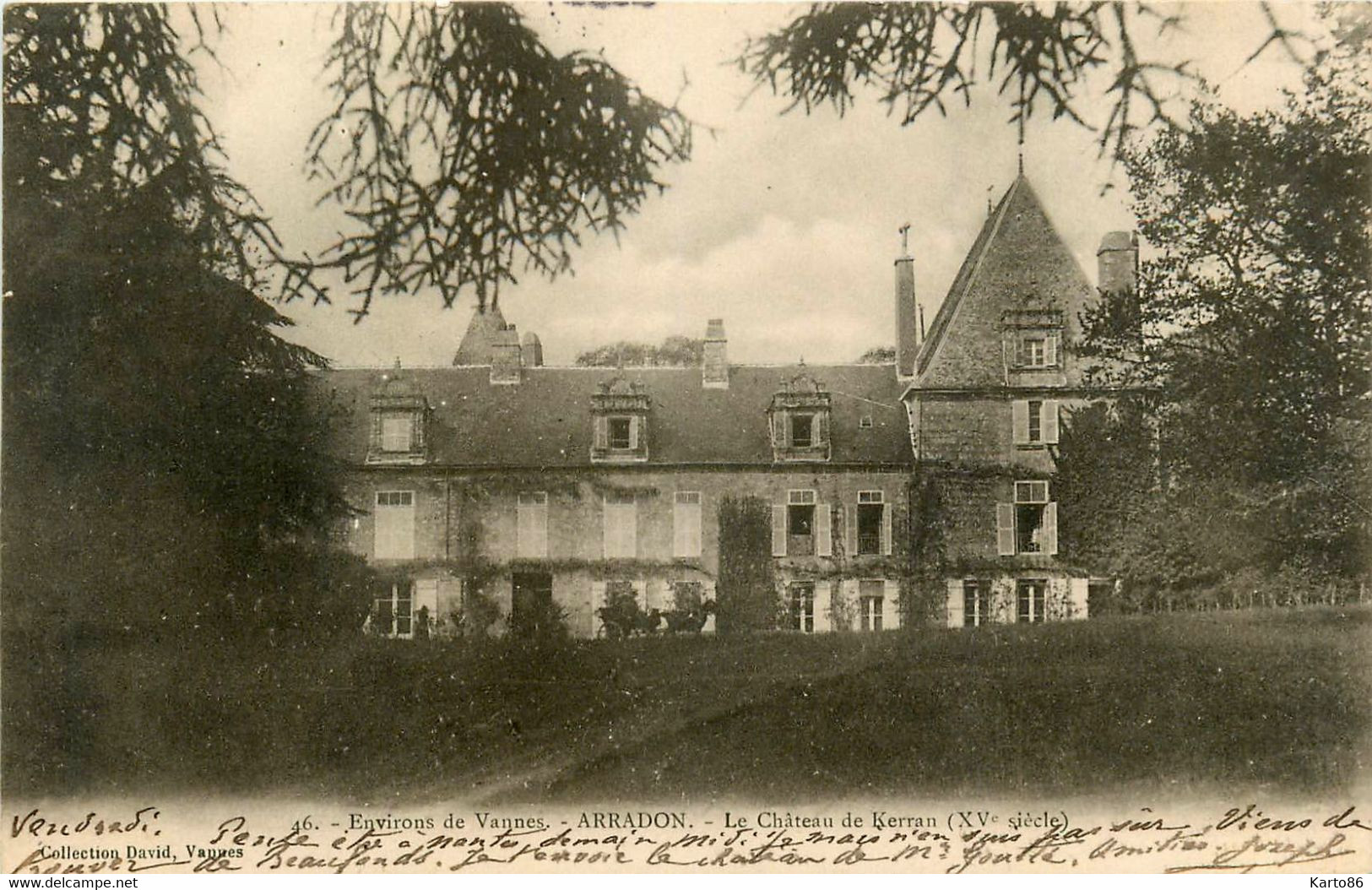 Arradon * Le Château De Kerran * Environs De Vannes - Arradon