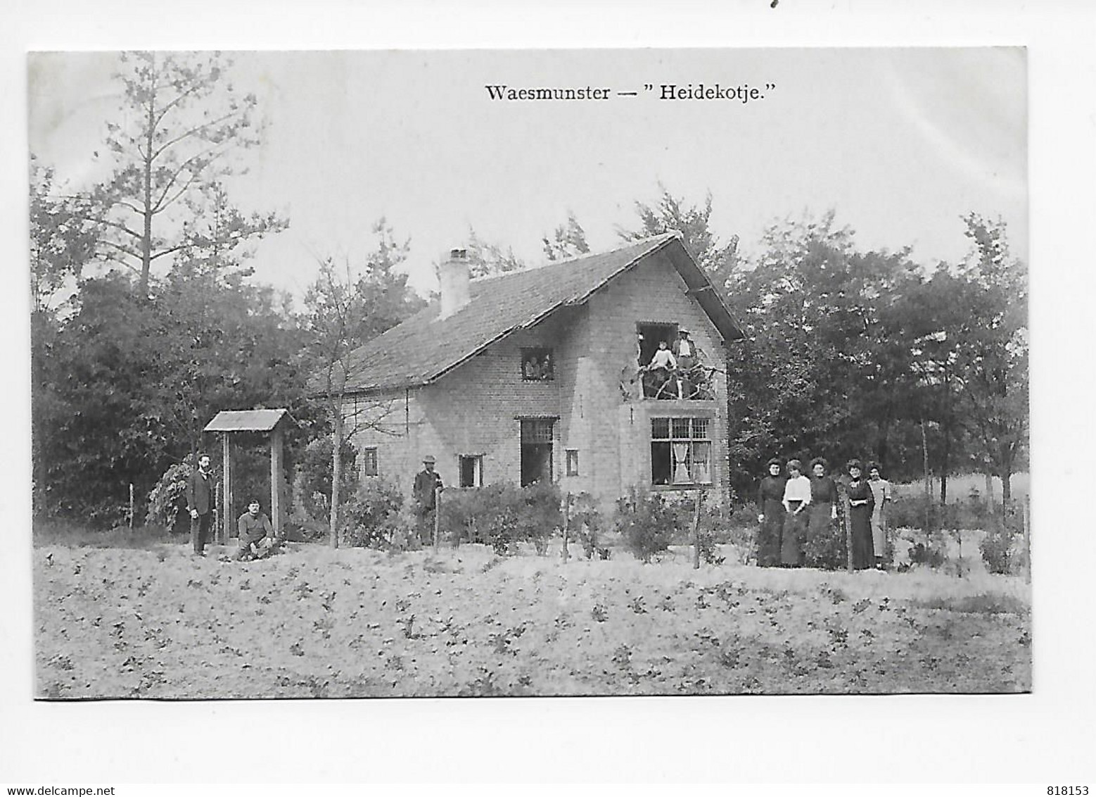 Waasmunster    Waesmunster - "Heidekotje" 1913 - Waasmunster