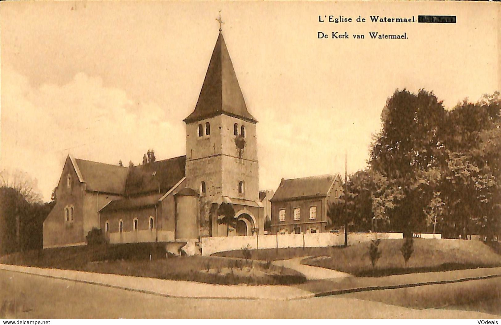 032 457 - CPA - Belgique - Bruxelles - Watermael-Boitsfort - L'Eglise De Watermael - Watermael-Boitsfort - Watermaal-Bosvoorde