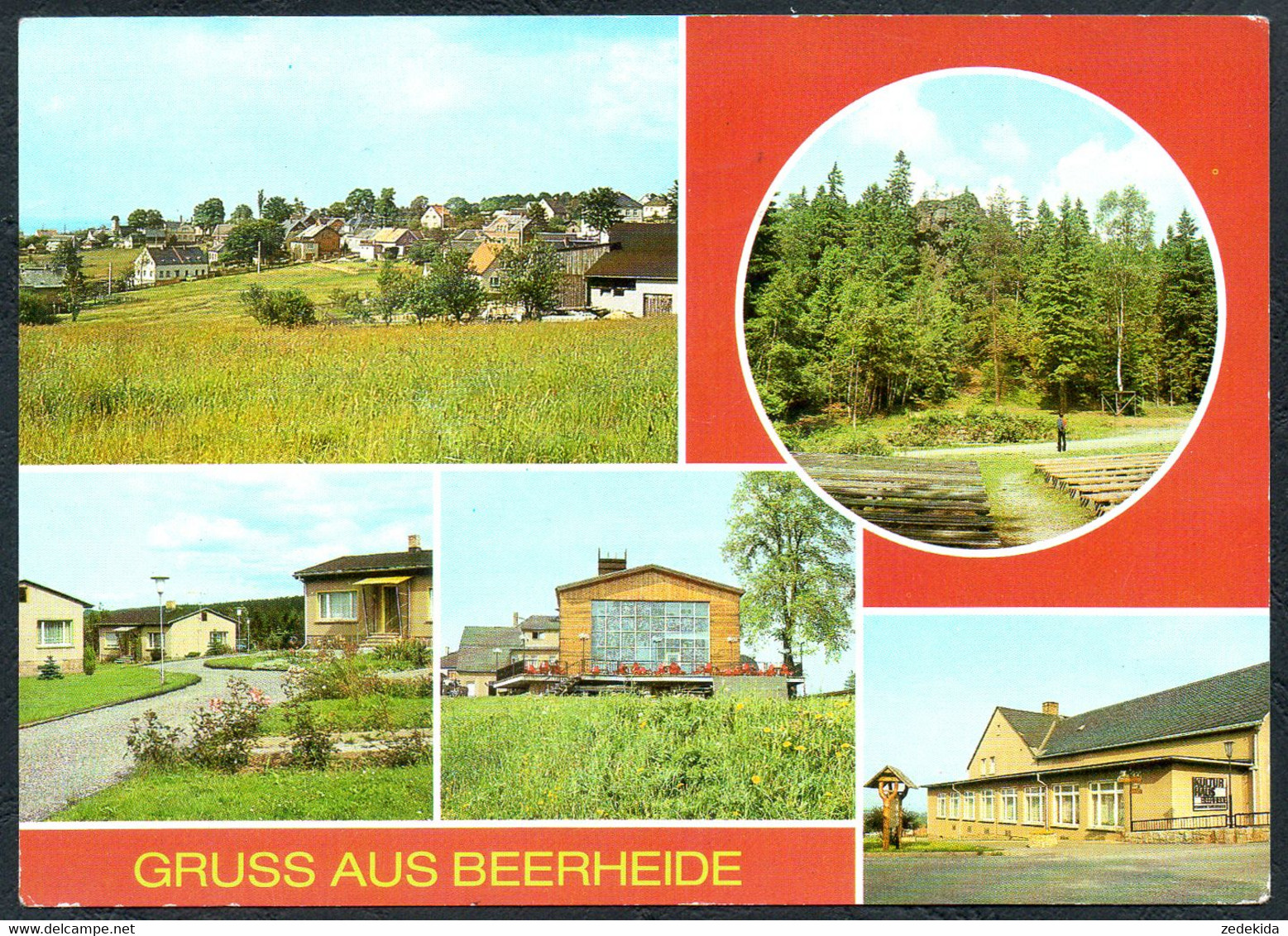 E2328 - Beerheide Betriebsferienheim Hohengrün Kulturhaus - Bild Und Heimat Reichenbach - Auerbach (Vogtland)