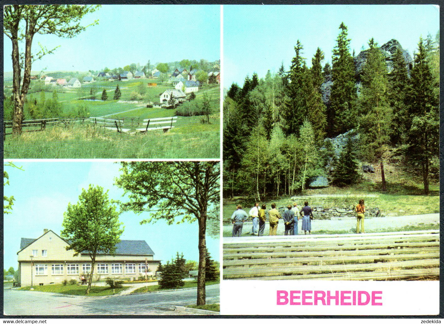 E2329 - Beerheide Kulturhaus - Bild Und Heimat Reichenbach - Auerbach (Vogtland)