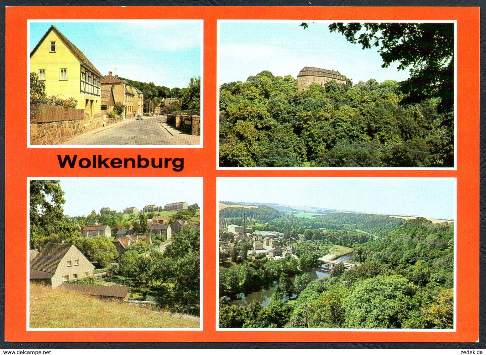 E2332 - TOP Wolkenburg Kr. Glauchau Schloß - Bild Und Heimat Reichenbach - Glauchau