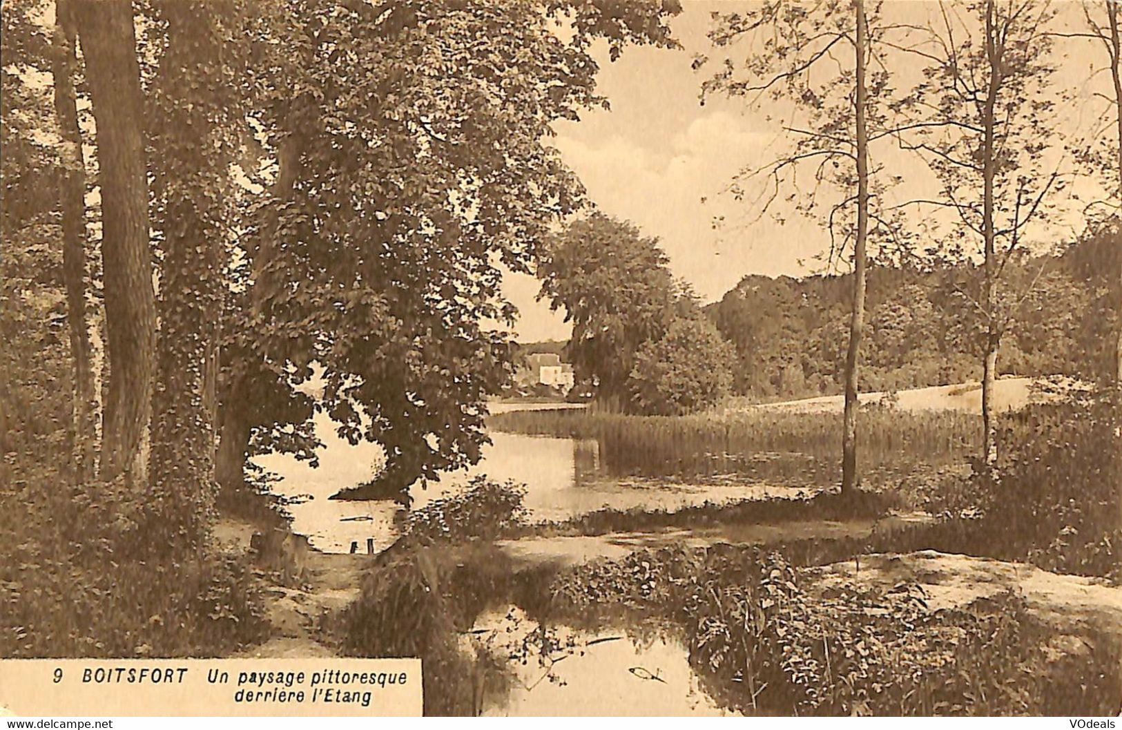 032 467 - CPA - Belgique - Bruxelles - Watermael-Boitsfort - Un Passage Pittoresque - Watermaal-Bosvoorde - Watermael-Boitsfort