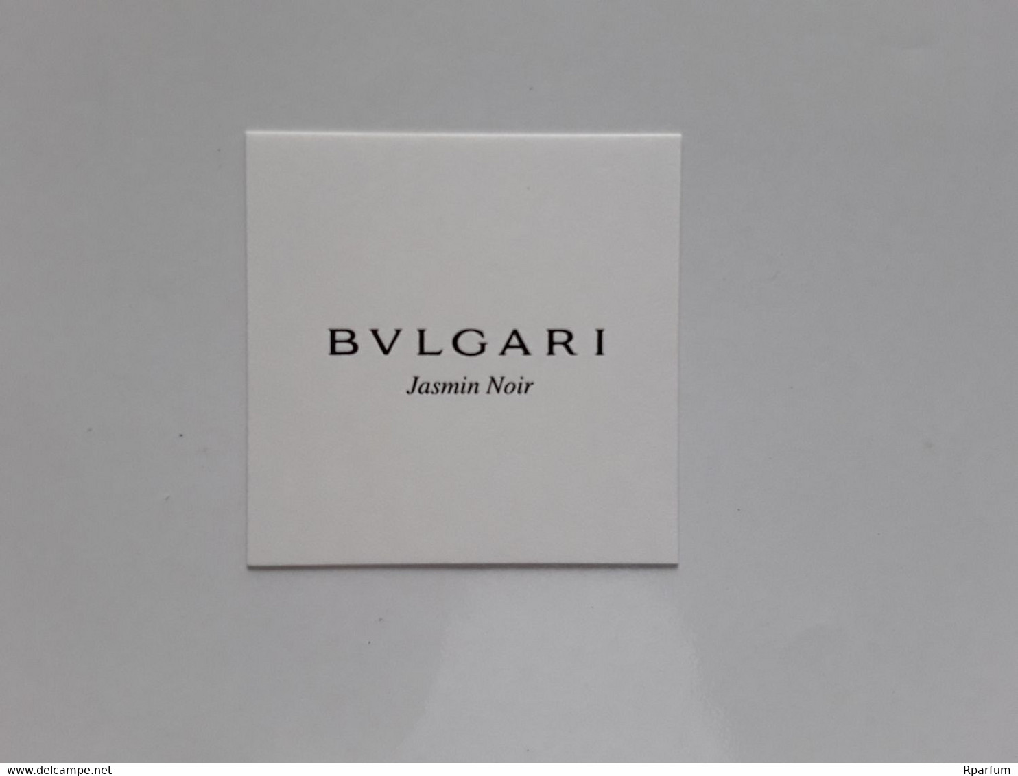 BULGARI  " JASMIN Noir   "   Petite Carte  ! - Modernes (à Partir De 1961)